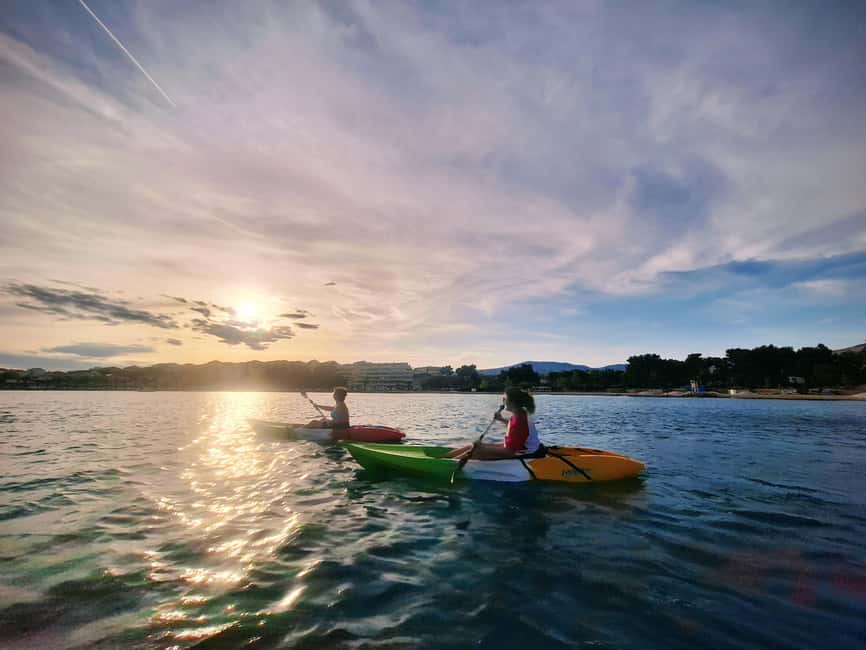 Split: Sunset Guided Kayaking Tour - Learning the basics before the paddle begins