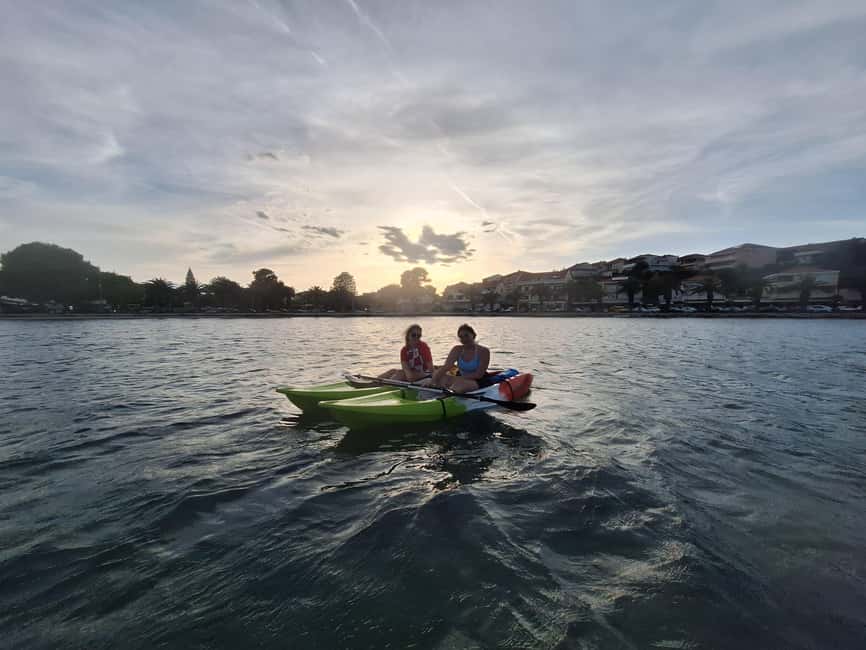 Split: Sunset Guided Kayaking Tour - The sunset depends on the departure time