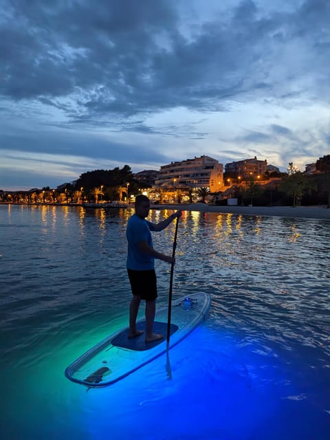Split: Transparent SUP night Glow tour - Small details that make the evening easier