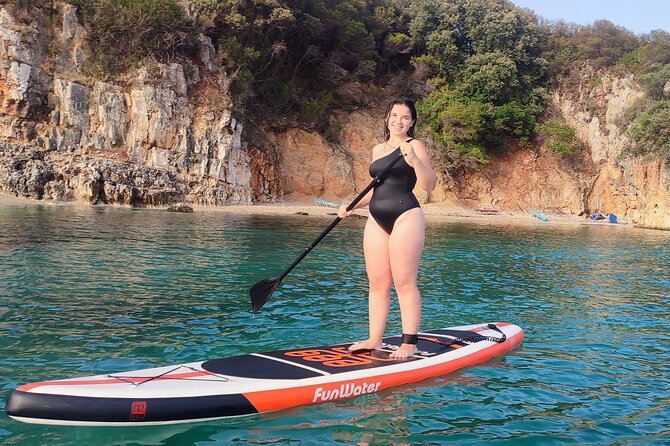 Stand Up Paddle-boarding around Ksamil islands (3 times a day) - Choosing sunrise, daytime, or sunset