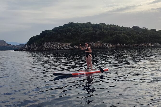 Stand Up Paddle-boarding around Ksamil islands (3 times a day) - Group size and the feel of the outing