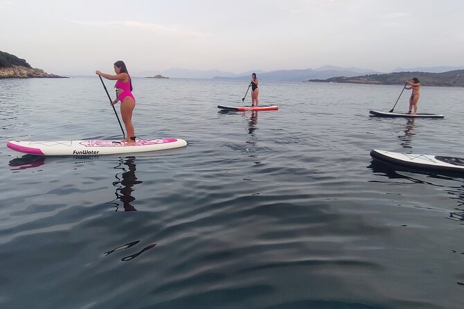 Stand Up Paddle-boarding around Ksamil islands (3 times a day) - What the $66.81 price delivers