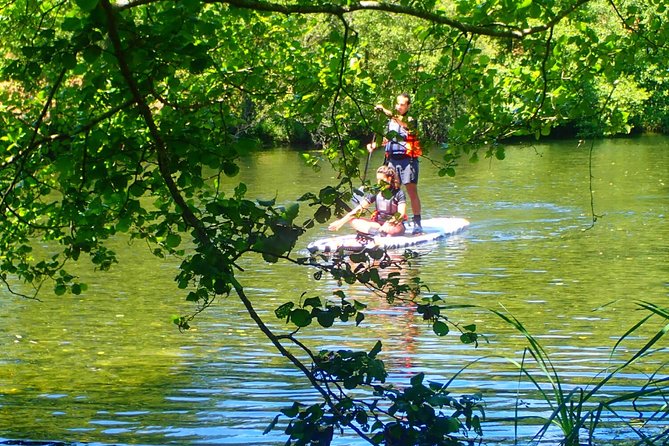 Stand Up Paddle Tour - Paddling toward caves and rocky gaps