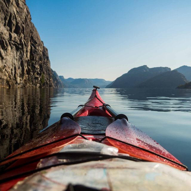 Stavanger: Lysefjord Kayak Safari (Waterfalls & Pulpit Rock) - Key points to know before booking