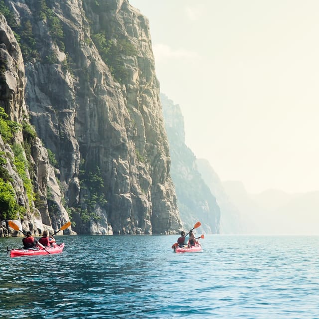 Stavanger: Lysefjord Kayak Safari (Waterfalls & Pulpit Rock) - Who should book this kayak safari?