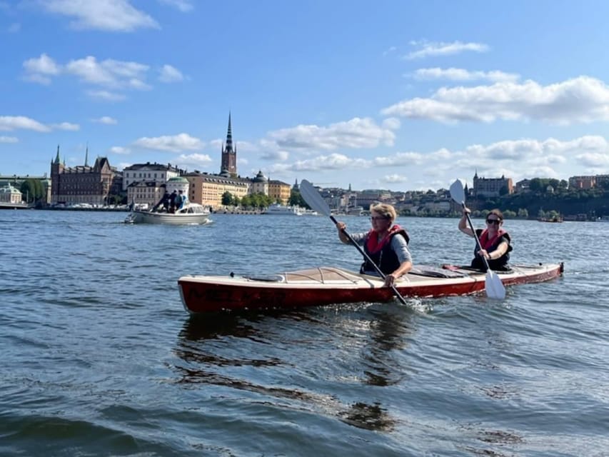 Stockholm: Daytime Kayak Tour in Stockholm City - Kungsholmen and Lilla Essingen on the Water