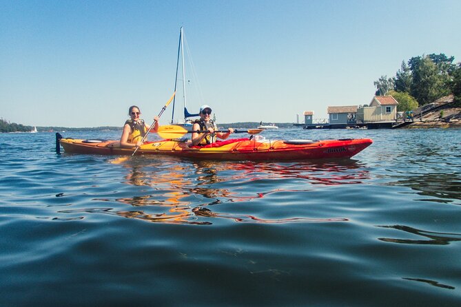 Stockholm: Kayaking tour around Vaxholm Archipelago with Fika - Resarö and Ytterby’s place on the periodic table