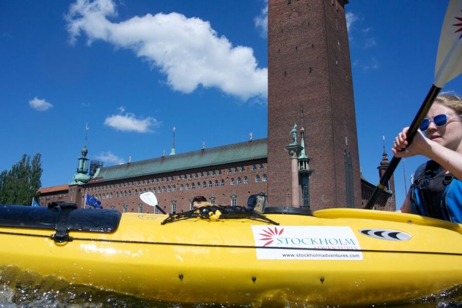 Stockholm: Self Guided Kayak Adventure - Your first few minutes in the kayak