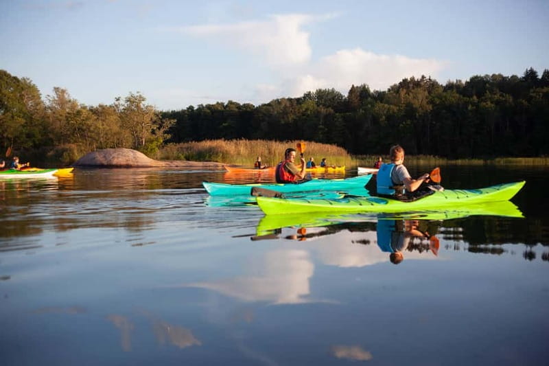 Stockholm: Sunset Archipelago Kayaking & Toast on the Water - What the water and wildlife are like at sunset