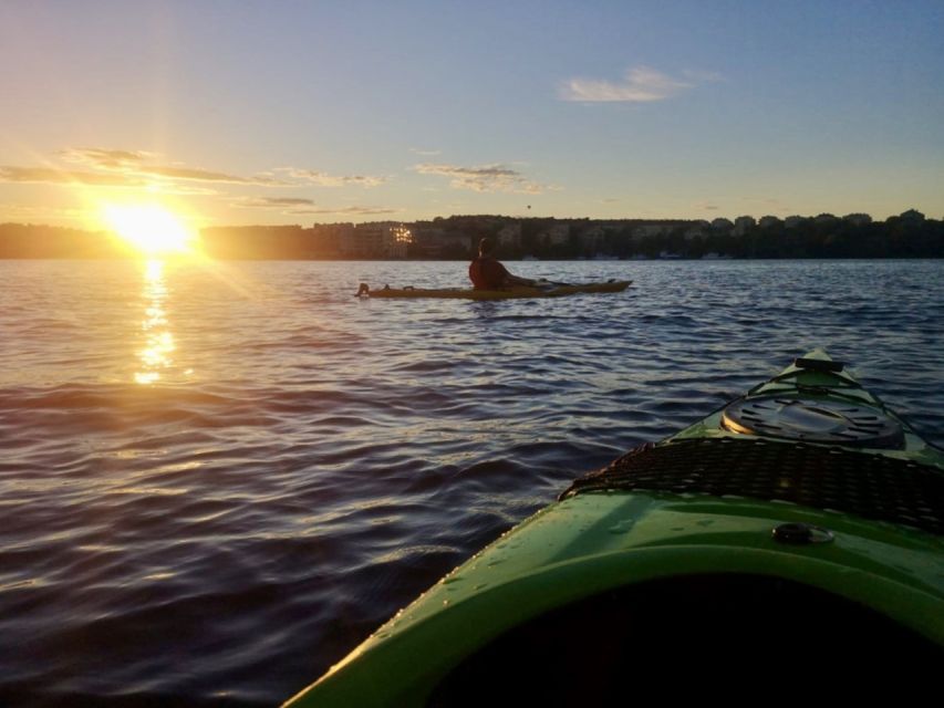 Stockholm: Sunset Kayak Tour in the City + Swedish Fika - Key points to know before booking