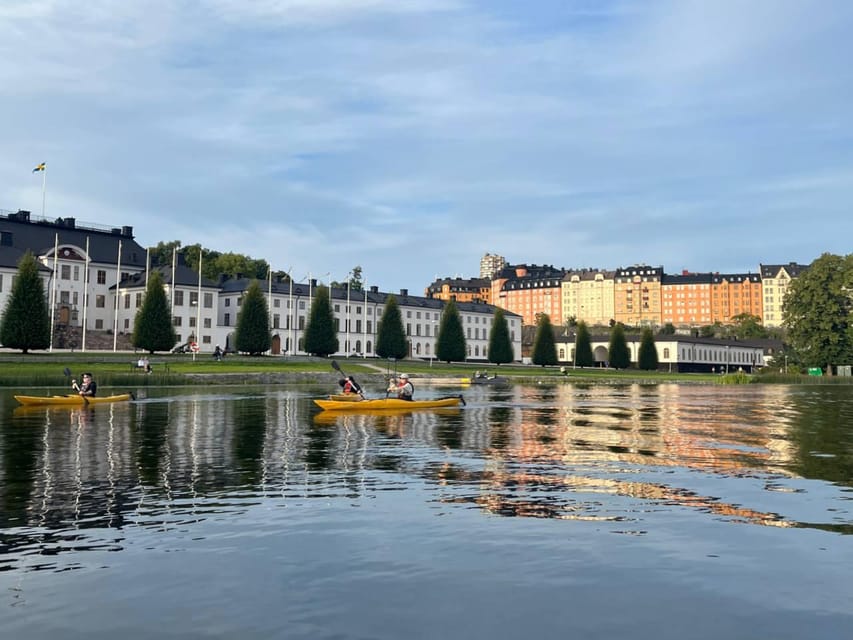 Stockholm: Sunset Kayak Tour in the City + Swedish Fika - Why Stockholm makes sense from a kayak