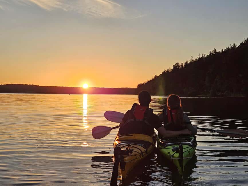 Stockholm: Sunset Kayak Tour on Lake Mälaren with Tea & Cake - About 7 kilometres of relaxed paddling
