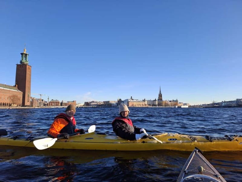 Stockholm: Winter Kayaking Tour through the City Centre - What winter kayaking in central Stockholm is really like