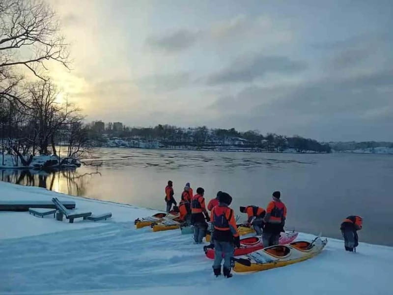 Stockholm: Winter Kayaking Tour through the City Centre - Physical effort, comfort, and safety