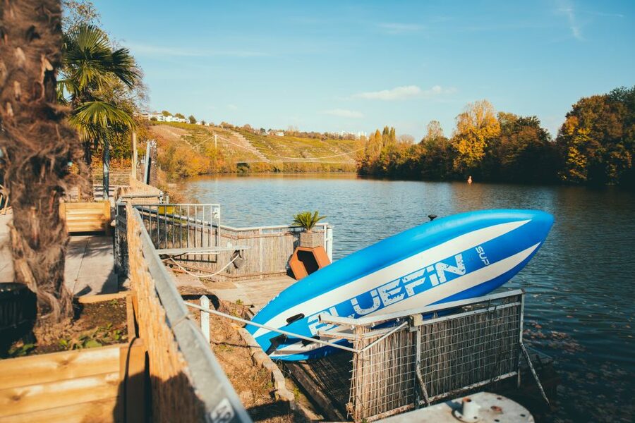 Stuttgart: Stand Up Paddling Rental - What happens before you paddle