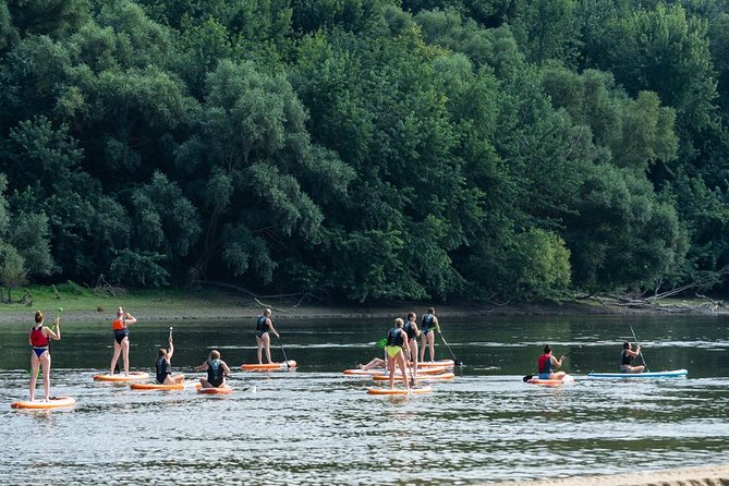 SUP Budapest: Sunset tour - The finish near the Elizabeth Bridge