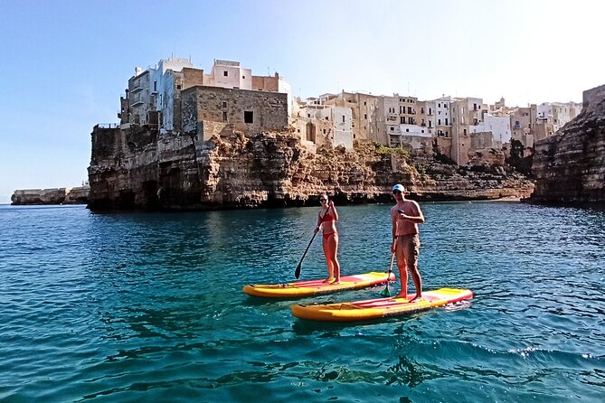SUP in Polignano : Guided Excursions or Free Hire - What happens during the guided paddle