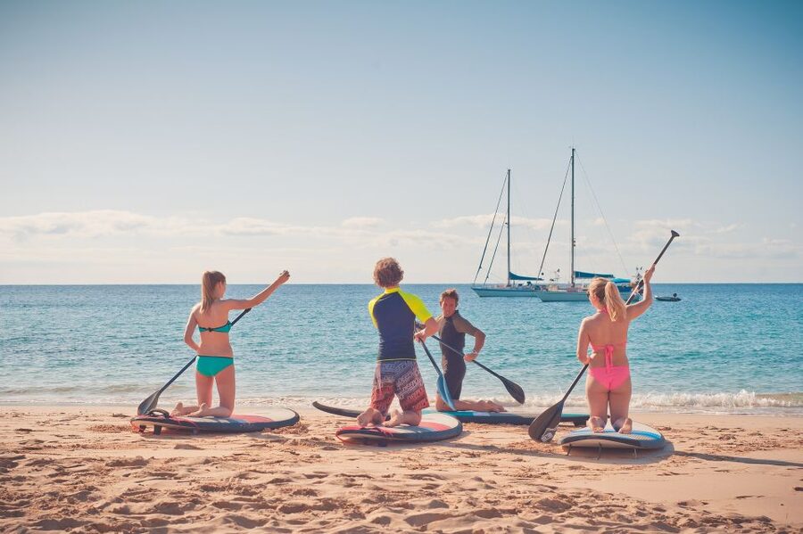 SUP taster course in the picturesque bay of Morro Jable - Who will enjoy this course most