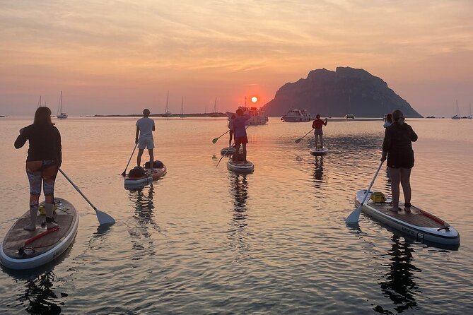 SUP Tour Experience Sunrise or Sunset breakfast or aperitif Olbia - What the $72.41 price includes