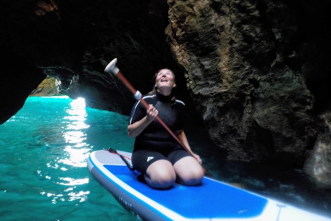 SUP Tour in Algarve Ingrina Caves w/ Snorkeling & Photos Included - What the $63 price really includes