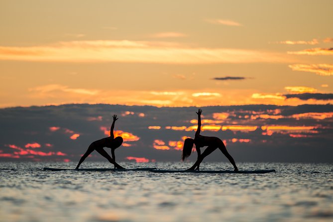 SUP Yoga in Pula: Flow on Water - The first 10 to 15 minutes: learning to paddle