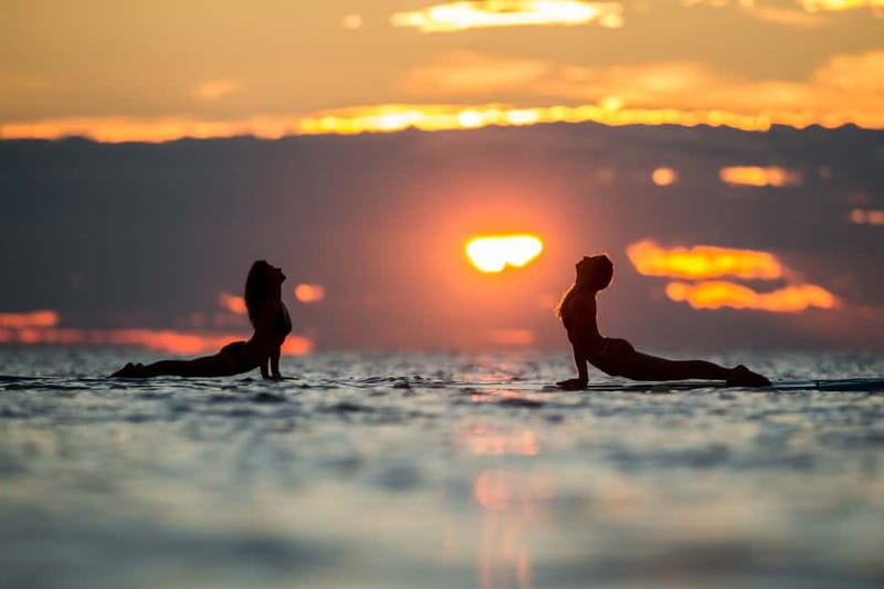 SUP Yoga in Stunning Stoja Bay: Balance, Breath & Connect - Finding the SUP Center at Arena Stoja Campsite
