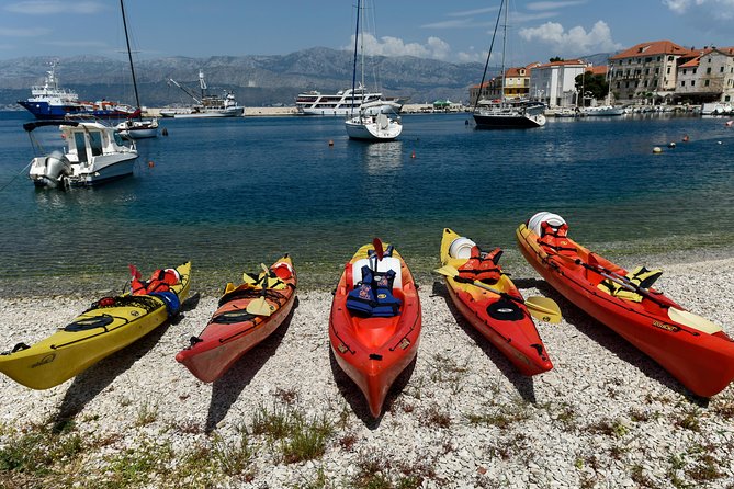 Supetar-Postira kayaking - Swimming, snorkeling, and a beach break