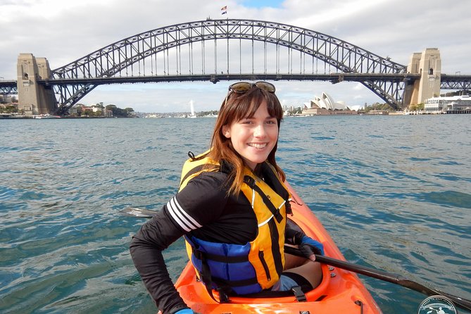 Sydney Harbour Bridge Kayak & Breakfast Tour - Passing the Opera House at water level