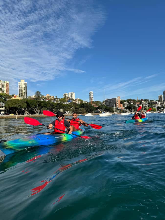 Sydney: Harbour Sunrise Kayak Tour - Free photos without the phone juggling