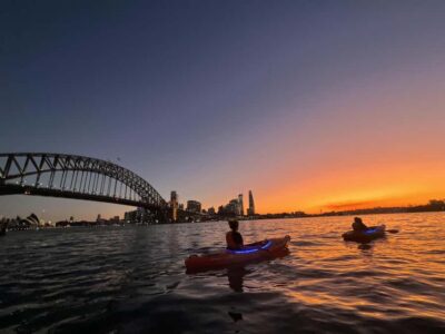 Sunset Kayak Tour on Sydney Harbour