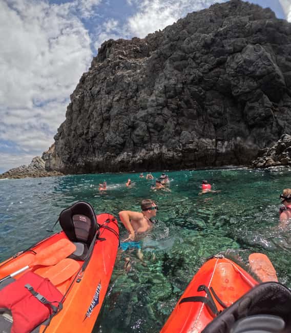 Tenerife: Eco Kayak & Snorkeling - A calm beginning with safety instructions