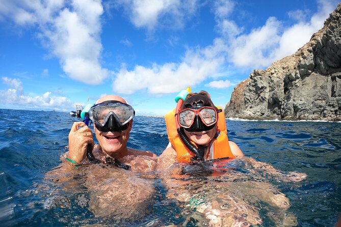 Tenerife: Kayak and snorkel with marine life safari - From Los Cristianos to Pal Mar Cave