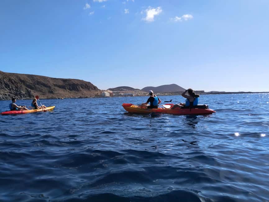 Tenerife: Kayak Sea Safari with Snorkel and Snacks - The secret stop: 30 minutes for swimming and snorkeling