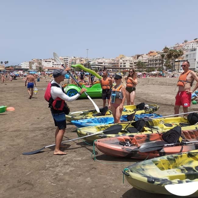 Tenerife: Kayak Tour with Animals and Underwater Scooters - What the underwater scooter adds