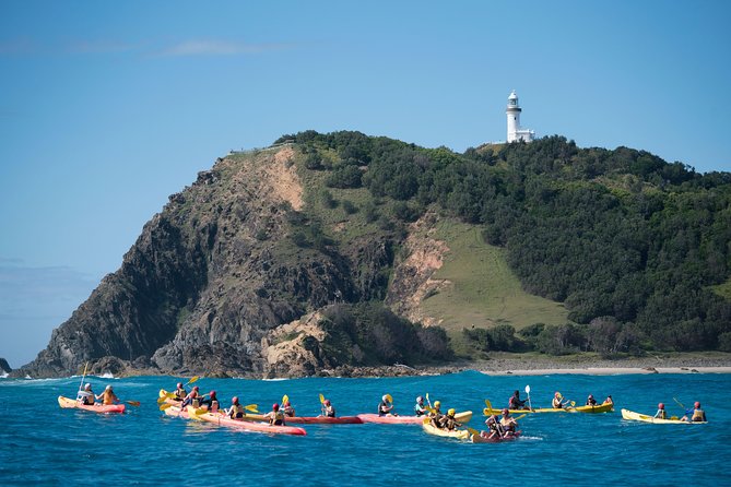 The Byron Bay Sea Kayak Tour - A swim, the paddle home and the true time involved
