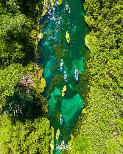 Tirino River: Kayak Adventure Excursion - A circular route, not a one-way transfer