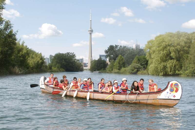 Toronto Islands: Voyageur Canoe Tour - Through the lagoons toward the Bird Sanctuary