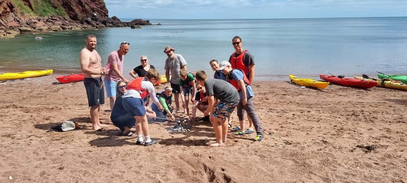 Torquay: Guided Wildlife, Bushcraft, Sea Cave Kayak Safari - How the weather changes the experience
