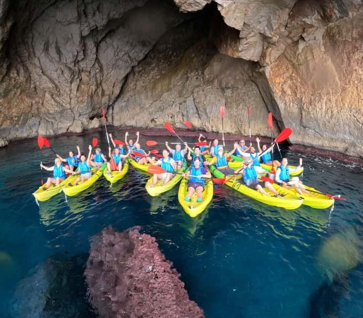 Tour kayak Moraira - Benitatxell (Cala Moraig) - Starting at Les Platgetes in Moraira