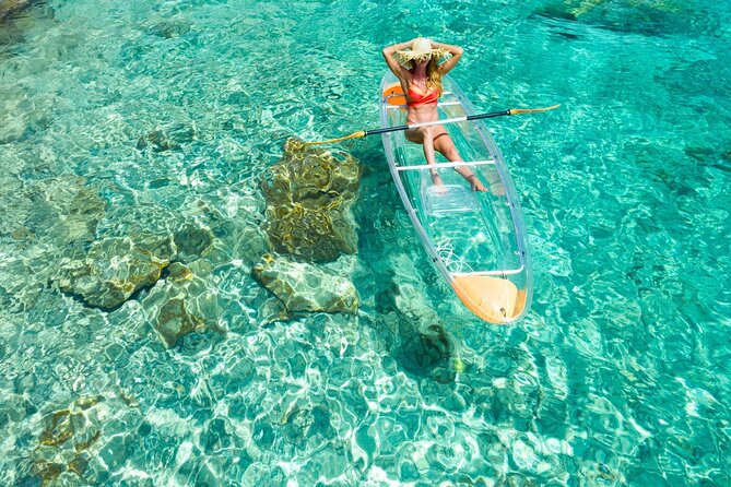 TRANSPARENT KAYAKING or SUP-ing AROUND ISLANDS - Setting out from Premantura at 3 pm