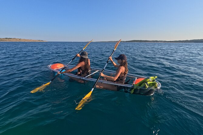 TRANSPARENT KAYAKING or SUP-ing AROUND ISLANDS - Booking, weather, and summer timing