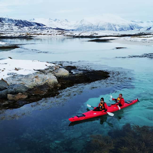 Tromsø: Winter Sea Kayaking Tour with Wildlife Sightings - Learning the basics before launch