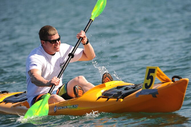 Two Hours Guided Kayaking Tour Reem Central Park Abu Dhabi - Paddling into Abu Dhabi’s mangrove channels