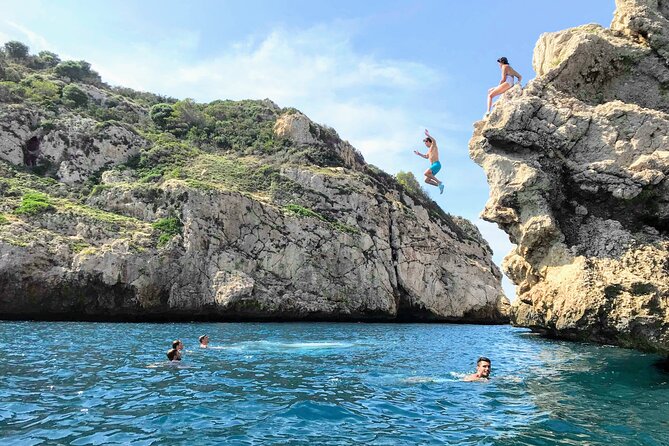 Uncharted Marine Reserve Cave, Snorkel & Cliff Jumping Kayak Tour - Cala Tango and the choice of cliff jump