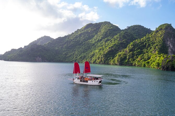 Unique Halong Private Day Cruise - Fishing Village, Kayak - Tien Ong Cave, with stalagmites shaped by time