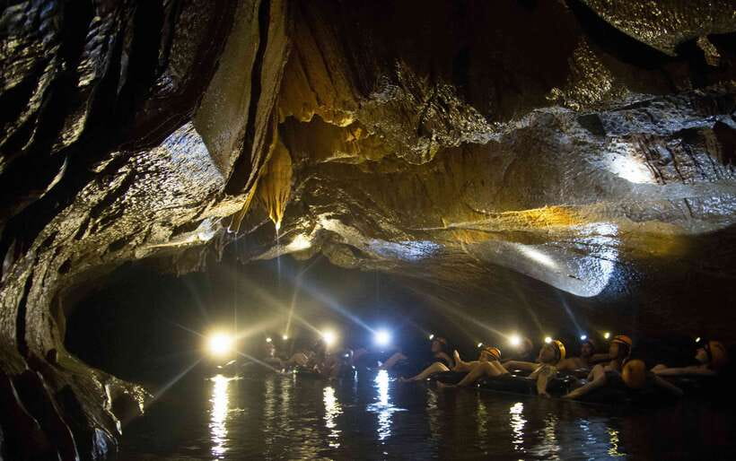 Vang Vieng: Kayaking & Cave Tubing with Zip Line/Blue Lagoon - What the $30 price really covers