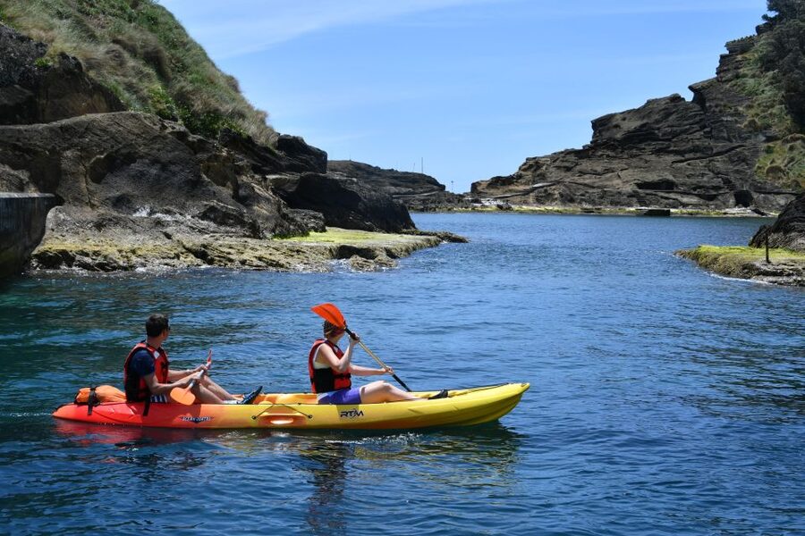 Vila Franca do Campo: Kayak Rental - Paddling Out to the Islet