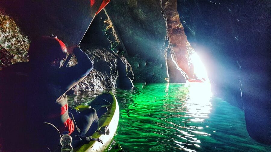Wexford: Hook Peninsula Sea Cave Kayaking Experience - A Break for Chocolate and Hot Chocolate