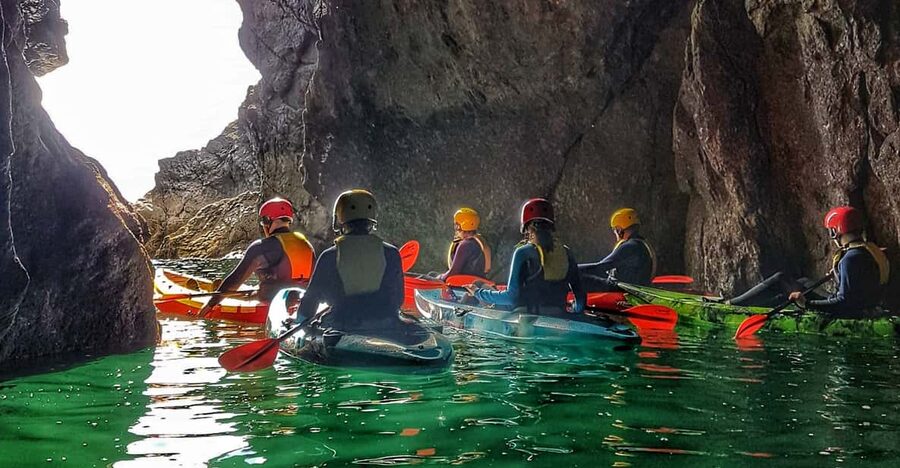 Wexford: Hook Peninsula Sea Cave Kayaking Experience - Getting Ready for the Water at Baginbun Beach