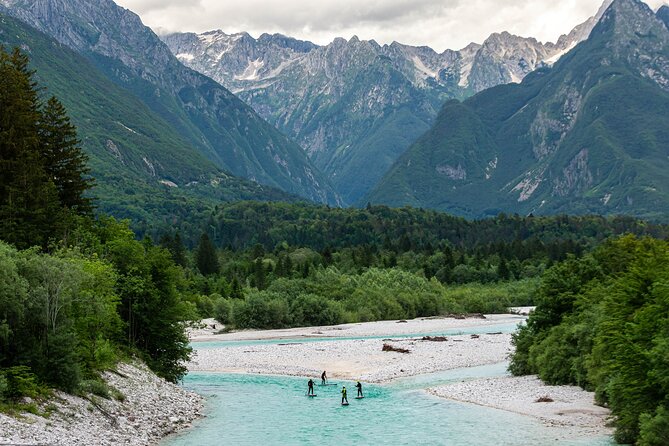Whitewater Paddle Boarding on Soca River - Meeting in central Bovec and getting ready